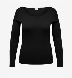 Снимка на Black women's long sleeve T-shirt ONLY CARMAKOMA New Kira - Women