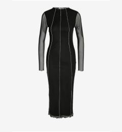 Снимка на Black women's midi dress Noisy May Carrie - Women