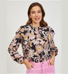 Снимка на Black Women's Patterned Blouse ORSAY - Ladies