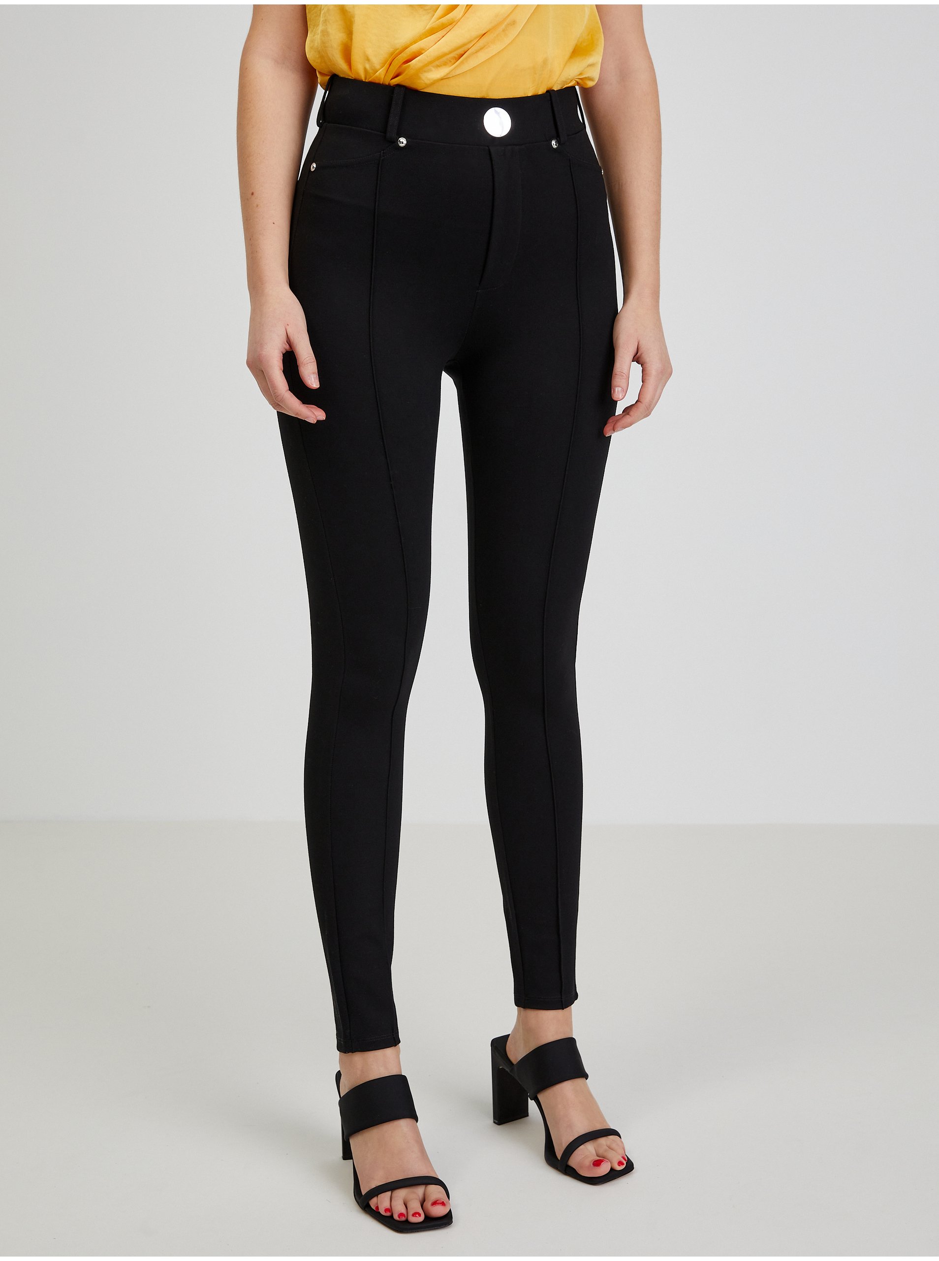 Снимка на Black Womens Skinny fit pants ORSAY - Women