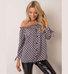 Снимка на Blouse-D52211W10987B-black-white