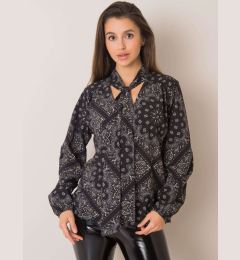 Снимка на Blouse-DHJ-BZ-12182-4.31P-black-beige