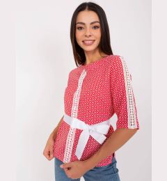 Снимка на Blouse-LK-BZ-506153.38-white-red