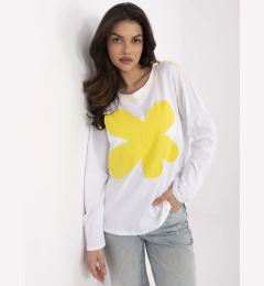 Снимка на Blouse-MI-BZ-M6169.03-white-yellow