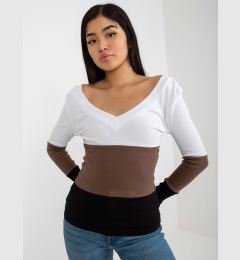 Снимка на Blouse-RV-BZ-8429.35X-white-black