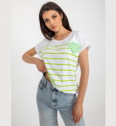 Снимка на Blouse-RV-BZ-8733.29-white-green