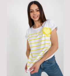 Снимка на Blouse-RV-BZ-8733.29-white-yellow