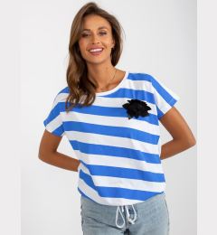 Снимка на Blouse-RV-BZ-8741.93-white-blue