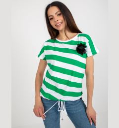 Снимка на Blouse-RV-BZ-8741.93-white-green