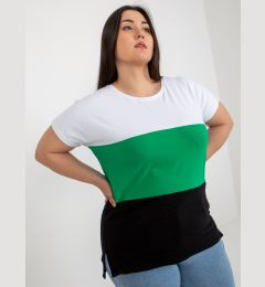 Снимка на Blouse-RV-BZ-8778.48-white-green