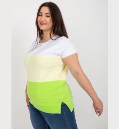 Снимка на Blouse-RV-BZ-8778.48-white-yellow