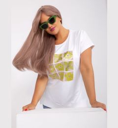 Снимка на Blouse-RV-BZ-8859.99-white-green