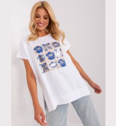 Снимка на Blouse-RV-BZ-8859.99-white-navy blue