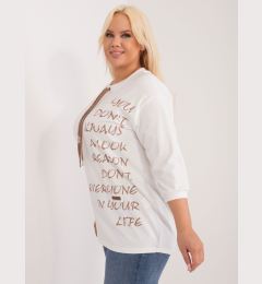 Снимка на Blouse-RV-BZ-9450.36-white-brown