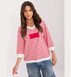 Снимка на Blouse-RV-BZ-9579.70-white-red