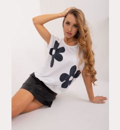 Снимка на Blouse-RV-BZ-9628.22X-white-navy blue