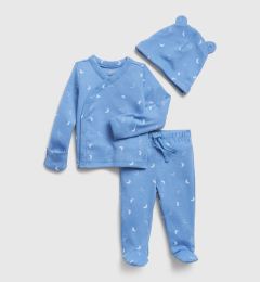 Снимка на Blue boys' cotton set Brannan GAP