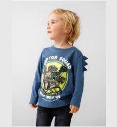 Снимка на Blue Long Sleeve T-shirt name it Jinus Jurassic - Boys