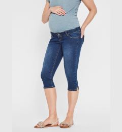 Снимка на Blue maternity 3/4 slim fit jeans Mama.licious Lola - Women's