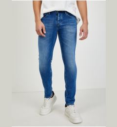 Снимка на Blue Mens Slim Fit Jeans Jeans Chepstow - Men