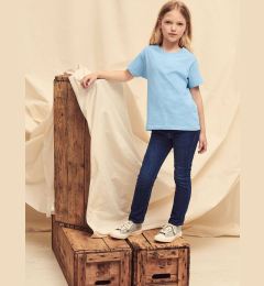 Снимка на Blue T-shirt for Children Original Fruit of the Loom