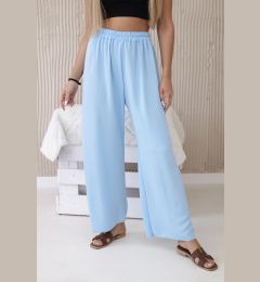 Снимка на Blue wide trousers