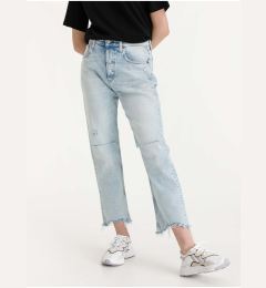 Снимка на Blue Womens Straight Fit Jeans Replay Maijke - Women