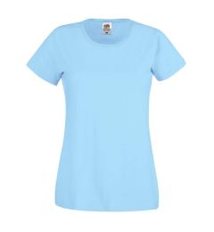 Снимка на Blue Women's T-shirt Lady fit Original Fruit of the Loom