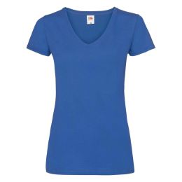 Снимка на Blue women's v-neck Valueweight Fruit of the Loom