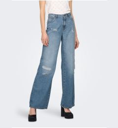 Снимка на Blue Womens Wide Jeans ONLY Chris - Women