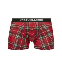 Снимка на Boxer shorts 3-pack red plaid aop+moose aop+blk