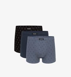 Снимка на Boxer shorts Atlantic 3MH-025 A'3 S-3XL gray-graphite-black 04