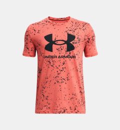 Снимка на Boys' T-shirt Under Armour SPORSTYLE LOGO AOP SS