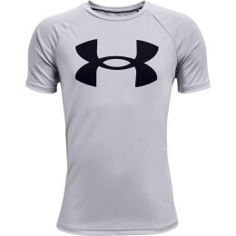 Снимка на Boys' T-shirt Under Armour Tech Big Logo SS - light grey