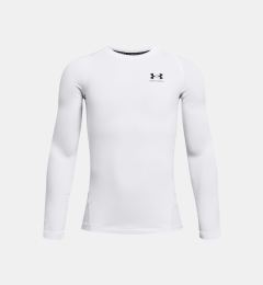 Снимка на Boys' T-shirt Under Armour UA CG Armour LS-WHT - Boys