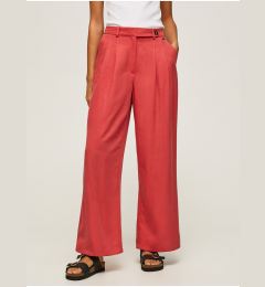 Снимка на Brick Women's Linen Wide Formal Pants Pepe Jeans - Women