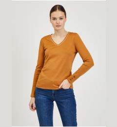 Снимка на Brown Women's Long Sleeve T-Shirt ORSAY - Women