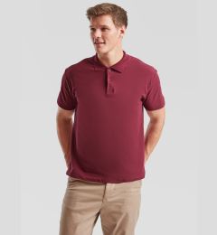 Снимка на Burgundy Men's Polo Shirt Original Polo Friut of the Loom