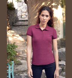 Снимка на Burgundy Polo Fruit of the Loom