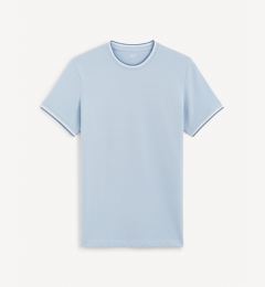 Снимка на Celio Cotton T-shirt Geteraye - Men's