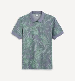 Снимка на Celio Polo T-shirt Cepalm with leaves - Men