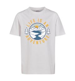 Снимка на Children's Life Is An Adventure T-Shirt White