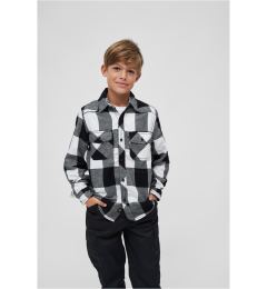 Снимка на Children's plaid shirt white/black