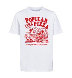 Снимка на Children's T-shirt Like Pizza white