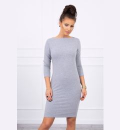 Снимка на Classic Grey Melange Dress