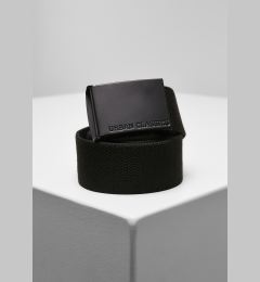 Снимка на Colorful canvas belt with buckle black