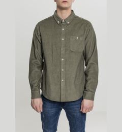 Снимка на Corduroy shirt olive