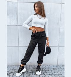 Снимка на Couture Queen Дамски парашутни панталони Black Dstreet