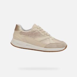 Снимка на Cream women's sneakers Geox Bulmya - Women's