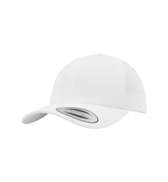 Снимка на Curved classic snapback white